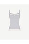 Regular Square Neck Sleeveless Sweater - 7