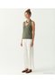 Regular V-Neck Sleeveless Sweater - 2