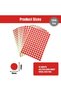 2475Pcs Red Coding Labels,10mm Self-Adhesive Dot Stickers for Office and Classroom - 2