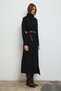 Slit Knitwear Tunic Black - 3