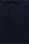 Slim Fit Embroidered Cotton Lyocell Polo Collar T-Shirt - 3