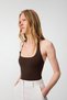 Accessory Detailed Strappy Blouse - 3