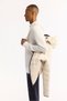 Men's Off-White Hooded Water-Repellent, Windproof, -5°C-Rated Regular-Fit Puffer Coat A5 - 5