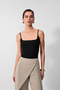 Kare yaka bodysuit