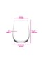 Gaia Glass Goblet 6-Pack 590 ml (Red Wine Glass, Cocktail Glass) - 3