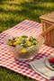 Artemis Glass Salad Bowl Single Extra Large 2150 ml (Presentation Bowl, Preparation Bowl) - 4