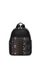 Women's Black Printed Backpack Ab200007Sb