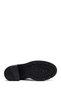 Women's Black Leather Zip-Up Boots with Platform and Thick Heel WF180020DF - 7