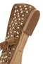 Women's Brown Studded Suede Leather Ballerinas 26Pfd552010 - 8