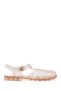 Women's Gold Ankle Strap Jelly Sandals 26Sfe4942Pv