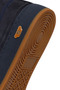 Men's Navy Blue Lace-Up Nubuck Leather Sneaker Wm680050Dn - 8