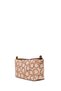 Women's Burgundy Long Strap Printed Shoulder Bag 26Sbd251926 - 8