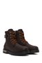 Men's Brown Sirico Zip-Up Leather Combat Boots 026M100069 - 2