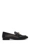 Women's Black Buckle Genuine Leather Genuine Genuine Leather Shoes, Casual Shoes, Daily Shoes 25Sfd