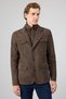 Sacramento Men's Brown Nubuck Leather Coat 25Sgd6563V3 - 4