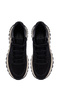 Men's Black Lace-Up Thick Soled Nubuck Genuine Leather Casual Sneaker,Winter Sports Shoes 25Wfd6605V3 - 4