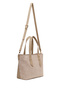 Women's Light Beige Long Strap Suede Leather Shoulder Bag 26Pbd253510 - 6