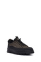 Men's Gray Nubuck Leather Sneakers WM720012DN - 7