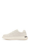 Men's White Lace-Up Thick Sole Shoes Leather Sneakers 26Sfd699018 - 4