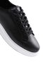 Men's Black Lace-Up Leather Sneaker WM710005DV - 8
