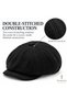 8 Pieces Men's Cap Peaky Blinders Newsboy Wool Cap Ivy Ascot - 3