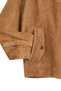 Sandiego Women's Camel Oversize Suede Leather Jacket 26Sgd565810 - 8