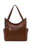 Women's Brown Long Strap Shoulder Bag Wb520002Sf - 3