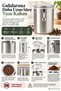 1000 ml, 400 g Stainless Steel Airtight Coffee and Tea Storage Jar mt118 - 7
