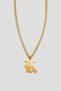 316L Steel Gothic K Letter Necklace Ka1107Al - 2