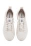 Men's White Lace-Up Leather Sneaker 26SFD690918 - 4