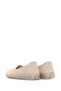 Women's Beige Suede Leather Comfort Shoes 26Pfd501310 - 6