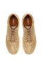 Men's Beige Lace-Up Suede Leather Sneaker 26SFD632810 - 4