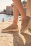 Men's Beige Lace-Up Suede Leather Sneaker 26SFD611610 - 2