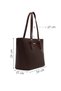 Women's Brown Classic Shoulder Bag Wb520005Sf - 4