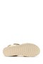 Women's Cream Thick Soled Leather Comfort Sandals 26Sfd411818 - 5