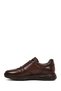 Men's Brown Lace-Up Genuine Leather Casual Sneaker, Winter Sports Shoes 25Wfd6768Ft - 2