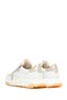Women's White Lace-Up Zippered Thick-Sole Leather Sneaker 26Sfd371818 - 6
