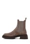 Women's Mink Suede Leather Chelsea Boots 25Wfd141010 - 2