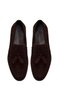 Men's Brown Tasseled Suede Leather Casual Loafer 26Sfd603510 - 5
