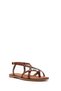 Women's Brown Buckle-Strap Leather Bodrum Sandals 26Sfd333518 - 7