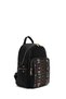 Women's Black Printed Backpack Ab200007Sb - 2