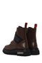 Women's Brown Becky Zippered Thick Soled Leather Boots 021g100554 - 6