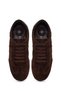 Women's Brown Lace-Up Suede Leather Sneaker 26Pfd410810 - 4