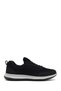 Zero Men's Black Lace-Up Fabric Sneaker 26SFD69046F