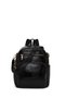 Women's Black Long Strap Backpack Ab200006Sb
