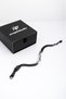 316L Steel Black Block Chain Men's Bracelet - 3