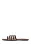 Women's Brown Braided Slippers 26Sfd441829 - 3
