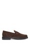 Men's Brown Suede Leather Casual Loafer Wm820013Ds