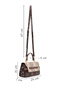 Women's Beige Patterned Long Strap Mini Sleeve Bag Si 26Pbd245540 - 2