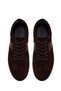 Men's Brown Lace-Up Suede Leather Sneaker WM700001DS - 4